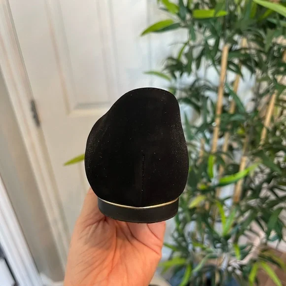 NWT Andiamo brand black flat with gold accents - Picture 12 of 15